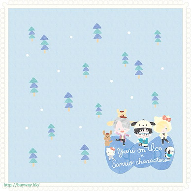 勇利!!! on ICE 小手帕 Yuri on Ice × Sanrio characters Hand Towel Yuri on Ice×Sanrio characters【Yuri on Ice】