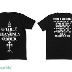 偶像大師 百萬人演唱會！ (加大)「天空騎士團七之誓」黑色 T-Shirt Tenkuu Kishidan Nana no Chikai T-Shirt / BLACK-XL【The Idolm@ster Million Live!】