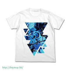 數碼暴龍系列 (大碼)「數碼暴龍大冒險tri.」白色 T-Shirt Digimon T-Shirt / WHITE-L【Digimon Series】