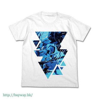 數碼暴龍系列 (中碼)「數碼暴龍大冒險tri.」白色 T-Shirt Digimon T-Shirt / WHITE-M【Digimon Series】