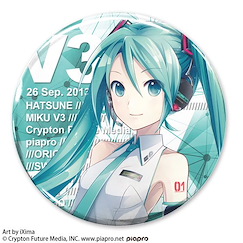 VOCALOID系列 「初音未來」V3 65mm 徽章 Hatsune Miku V3 Can Badge【VOCALOID Series】