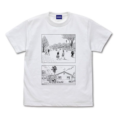 平屋慢生活 (細碼) 作品名場面 白色 T-Shirt Famous Scene T-Shirt /WHITE-S【Hirayasumi】