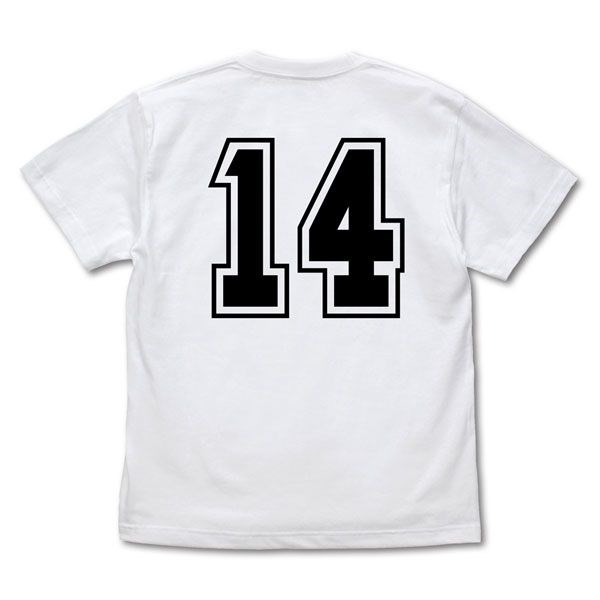 足球小將 : 日版 (中碼) Season2 Jr Youth FACE BLOCK 白色 T-Shirt