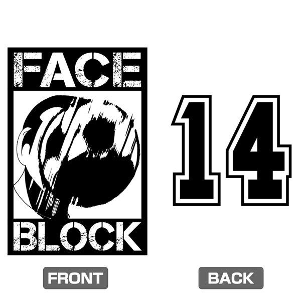 足球小將 : 日版 (細碼) Season2 Jr Youth FACE BLOCK 白色 T-Shirt