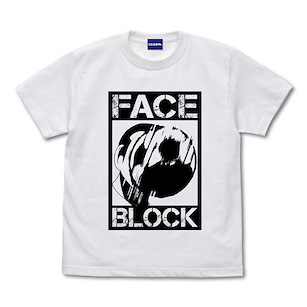 足球小將 (細碼) Season2 Jr Youth FACE BLOCK 白色 T-Shirt Season 2 Junior Youth Arc Face Block T-Shirt /WHITE-S【Captain Tsubasa】