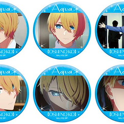我推的孩子 「阿庫亞」角色徽章 (6 個入) OshiChara Badge Collection Aqua (6 Pieces)【Oshi no Ko】