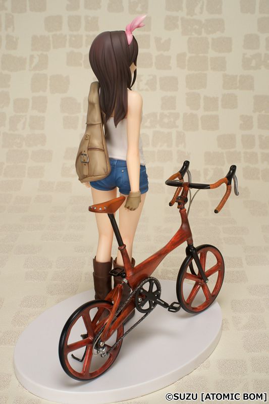 Suzu Atomic-Bom : 日版女子與自行車1/7 Scale Figure : buyway.hk