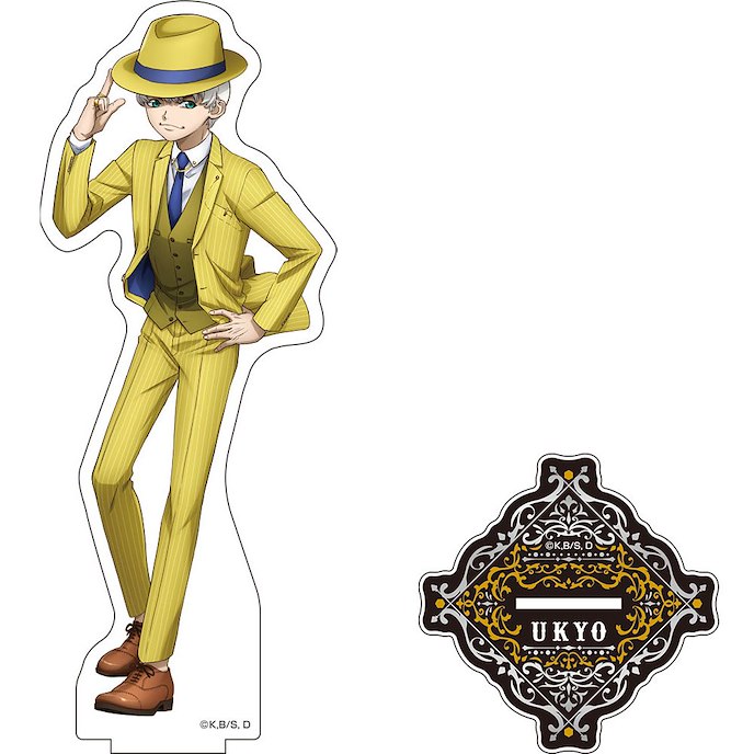 Dr.STONE 新石紀 : 日版 「西園寺羽京」Color Suit Ver. BIG 亞克力企牌
