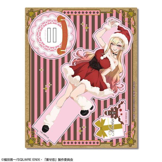 戀上換裝娃娃 : 日版 「喜多川海夢」聖誕節 木製企牌