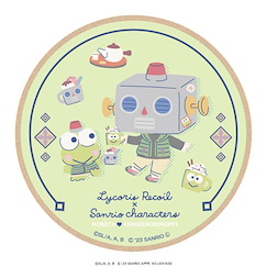 Lycoris Recoil 莉可麗絲 : 日版 「機器太」Sanrio 系列 Q版 木杯墊
