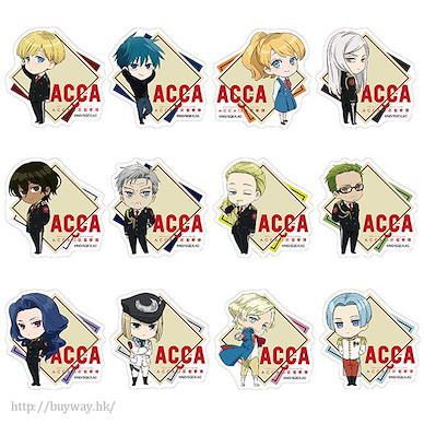 ACCA13區監察課 亞克力徽章 制服 Ver. (12 個入) Acrylic Badge Deformed Ver. (12 Pieces)【ACCA: 13-Territory Inspection Dept.】