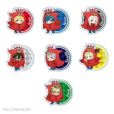 ACCA13區監察課 亞克力徽章 變裝 Ver. (7 個入) Acrylic Badge Puni Chara Ver. (7 Pieces)【ACCA: 13-Territory Inspection Dept.】