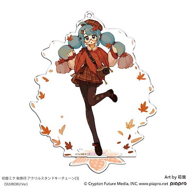 VOCALOID系列 「初音未來」秋旅行 菘鹿 Ver. 亞克力企牌 Hatsune Miku Autumn Trip Acrylic Stand Key Chain 3 SUUROKU Ver.【VOCALOID Series】