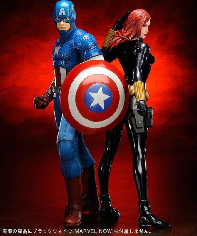 Marvel系列 : 日版 ARTFX+ 1/10「美國隊長」Avengers Marvel Now!