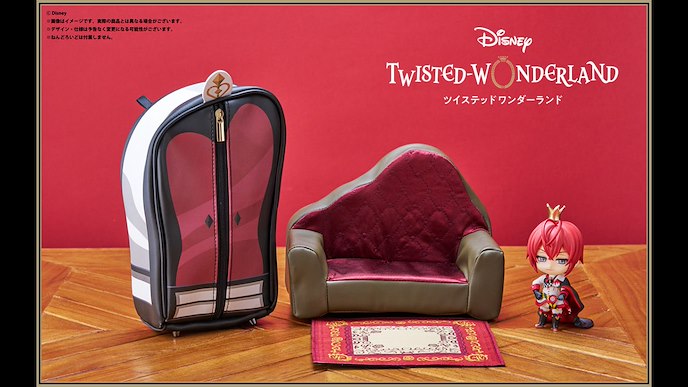 迪士尼扭曲樂園 : 日版 「紅心寮」衣櫥Style 小物袋