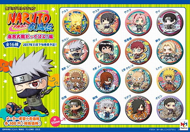 火影忍者系列 收藏徽章 忍界大戰篇 (16 個入) Can Badge Collection Ninkai Taisen Dattebayo! Ver. (16 Pieces)【Naruto】