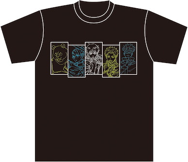 咒術迴戰 (均碼)「劇場版 咒術迴戰 0」黑色 T-Shirt Jujutsu Kaisen 0: The Movie Character T-Shirt【Jujutsu Kaisen】