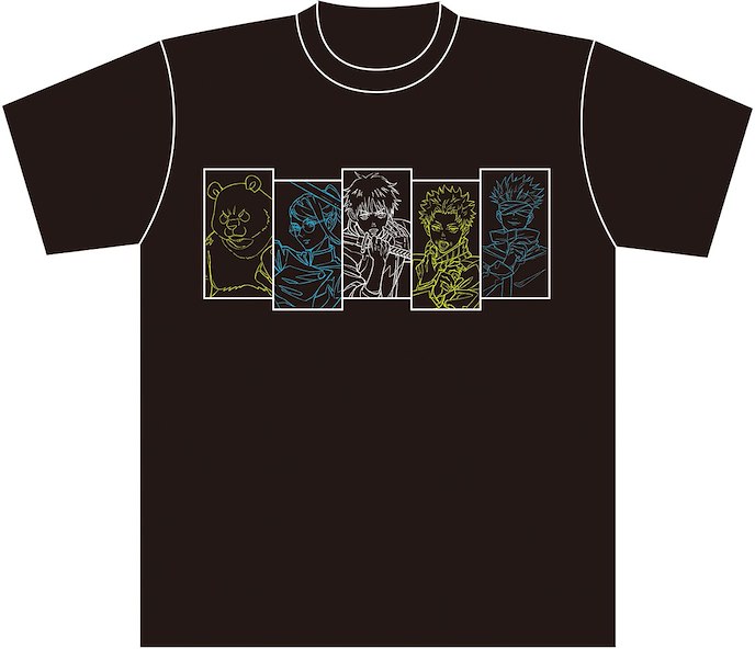 咒術迴戰 : 日版 (均碼)「劇場版 咒術迴戰 0」黑色 T-Shirt