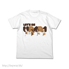 烏菈菈迷路帖 (大碼)「Let's Be Urara」白色 T-Shirt Urara Meirocho T-Shirt / WHITE - L【Urara Meirocho】