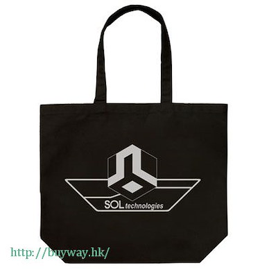 遊戲王 系列 「SOL Technology」黑色 大容量 手提袋 SOL Technology Logo Large Tote Bag / BLACK【Yu-Gi-Oh!】