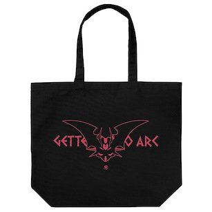 三一萬能俠系列 「GETTER ROBO ARC」黑色 大容量 手提袋 Anime Edition Getter Arc Icon Mark Large Tote Bag /BLACK【Getter Robo Series】