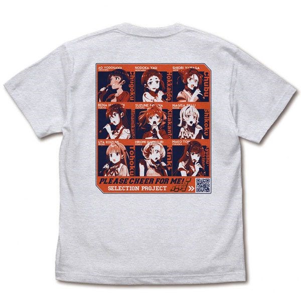 SELECTION PROJECT : 日版 (大碼)「CHEERS」霧灰 T-Shirt