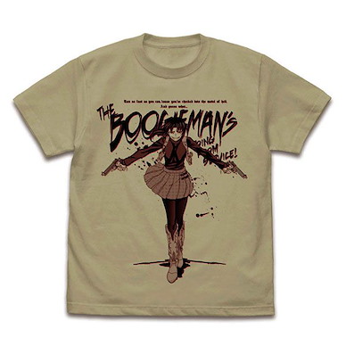 黑礁 (中碼)「萊薇」THE BOOGIEMAN'S DOING FROM SERVICE 深卡其色 T-Shirt The Boogieman's Doing From Service T-Shirt /SAND KHAKI-M【Black Lagoon】