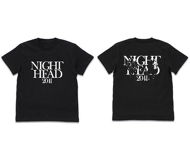 NIGHTHEAD 2041 (細碼)「NIGHT HEAD 2041」黑色 T-Shirt T-Shirt /BLACK-S【NIGHT HEAD 2041】