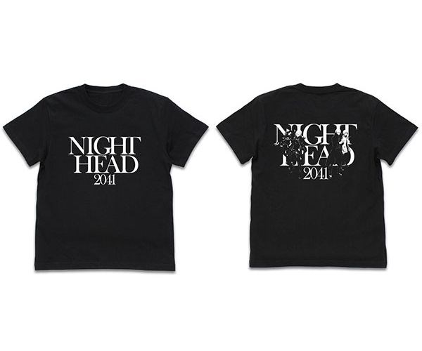 NIGHTHEAD 2041 : 日版 (中碼)「NIGHT HEAD 2041」黑色 T-Shirt