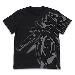 Code Geass 叛逆的魯魯修 (細碼)「加文」黑色 T-Shirt Gawain All Print T-Shirt /BLACK-S【Code Geass】