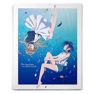 白沙的Aquatope 「海咲野空空琉 + 宮澤風花」F3 布畫 New Illustration Kukuru & Fuka Aquarium F3 Canvas Art【The Aquatope on White Sand】