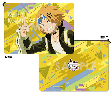 我的英雄學院 「上鳴電氣」-Color- 人造皮革 平面袋 Synthetic Leather Flat Case -Color- F Kaminari Denki【My Hero Academia】