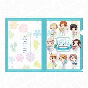 黑塔利亞 白色禮服 A4 文件套 Clear File【Hetalia】