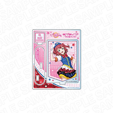 LoveLive! Sunshine!! 「黑澤露比」亞克力企牌 HAPPY PARTY TRAIN ver. Acrylic Stand Ruby Kurosawa HAPPY PARTY TRAIN ver【Love Live! Sunshine!!】