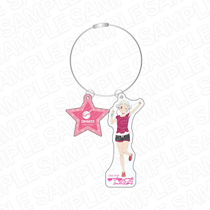 LoveLive! Superstar!! 「嵐千砂都」練習服 Ver. 金屬絲匙扣 Wire Key Chain Chisato Arashi Practice Outfit ver【Love Live! Superstar!!】