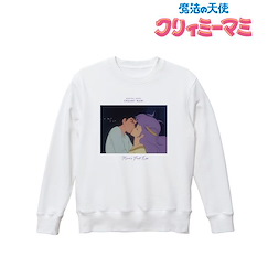 魔法小天使 (加大)「小忌廉 + 大伴俊夫」動畫第47話 男裝 白色 T-Shirt Mami's First Kiss Sweat Shirt Men's XL【Magical Angel Creamy Mami】