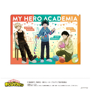 我的英雄學院 「綠谷出久 + 爆豪勝己 + 瀨呂範太」準備生日PARTY A4 文件套 Clear File A Midoriya Izuku & Bakugo Katsuki & Sero Hanta【My Hero Academia】