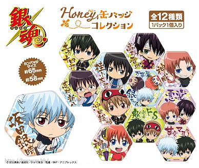 銀魂 蜂蜜型收藏徽章 (12 個入) Honey Can Badge Collection (12 Pieces)【Gin Tama】