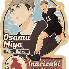 排球少年!! 「宮治」躍動 行李箱 貼紙 Travel Sticker 3 12 Miya Osamu【Haikyu!!】