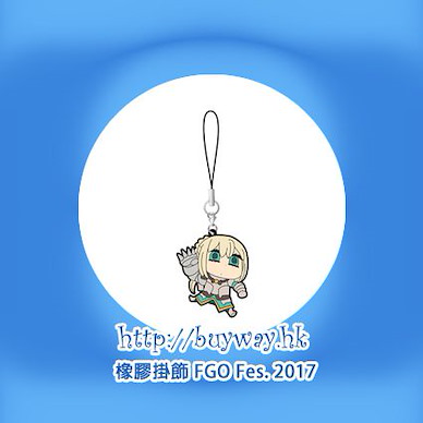 Fate系列 「Saber (べディヴィエール)」橡膠掛飾 FGO Fes. 2017 FGO Fes. 2017 Rubber Strap Saber【Fate Series】