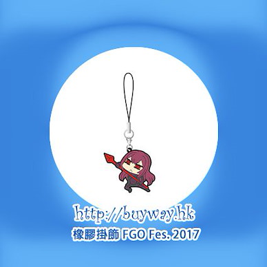Fate系列 「Lancer (Scathach)」橡膠掛飾 FGO Fes. 2017 FGO Fes. 2017 Rubber Strap Lancer (Scathach)【Fate Series】