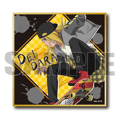 火影忍者系列 「迪達拉」溜冰 Ver. 色紙 Mini Shikishi Skater Ver. Deidara【Naruto Series】