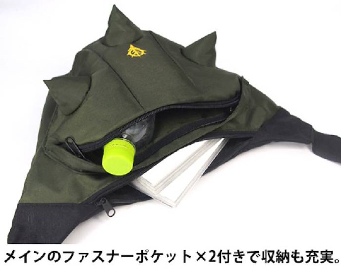 機動戰士高達系列 : 日版 渣古秒殺萬用袋 墨綠色
