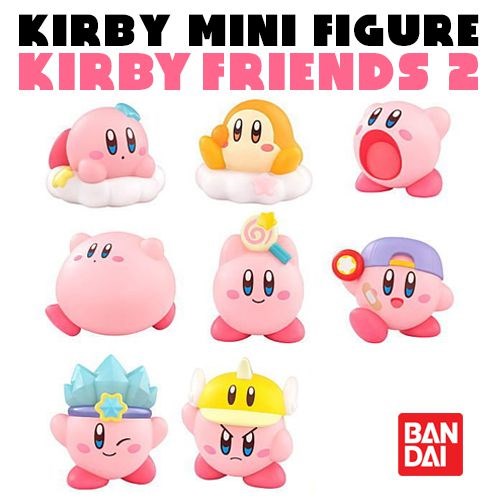 星之卡比 : 日版 Kirby Friends 2 盒玩 (12 個入)