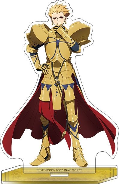 Fate系列 : 日版 「Archer (Gilgamesh)」Fate/Grand Order -終局特異點冠位時間神殿所羅門- 亞克力企牌