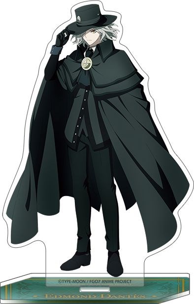 Fate系列 : 日版 「Avenger 巖窟王 Edmond Dantes」Fate/Grand Order -終局特異點冠位時間神殿所羅門- 亞克力企牌