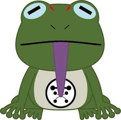 咒術迴戰 「蝦蟇」伏黑惠の式神 公仔匙扣 Fushiguro no Shikigami Plush Key Chain Toad【Jujutsu Kaisen】