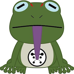 咒術迴戰 「蝦蟇」伏黑惠の式神 公仔匙扣 Fushiguro no Shikigami Plush Key Chain Toad【Jujutsu Kaisen】