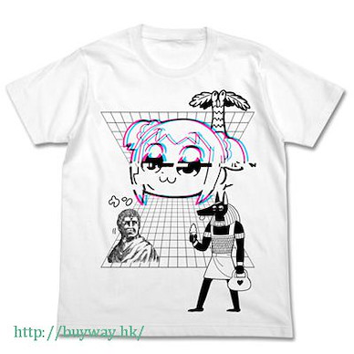 Pop Team Epic (細碼)「KUSOWAVE」白色 T-Shirt KUSOWAVE T-Shirt / WHITE-S【Pop Team Epic】