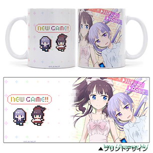 New Game! 「涼風青葉 + 瀧本日富美」全彩 陶瓷杯 Full Color Mug: Aoba & Hifumi【New Game!】